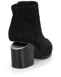 Alexander Wang Gabi Suede Ankle Boots