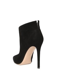 Gianvito Rossi 100mm Suede Ankle Boots