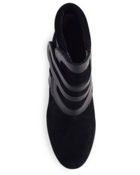 Marni Grip Tape Suede Leather Booties