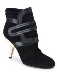 Marni Grip Tape Suede Leather Booties