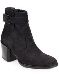 Helmut Lang Suede Ankle Boots