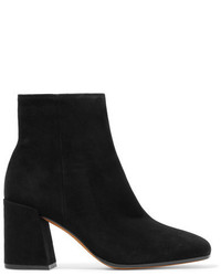 Vince Highbury Suede Ankle Boots Black