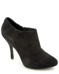 INC International Concepts Gutsy Black Suede Fashion Ankle Boots