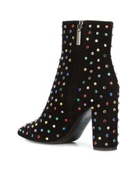 Saint Laurent Jewelled Betty 95 Ankle Boots