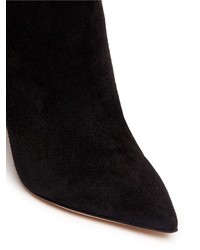 Gianvito Rossi Kat Suede Ankle Booties