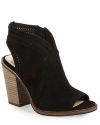Vince Camuto Koral Perforated Open Toe Bootie