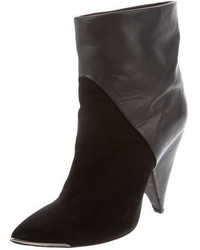 IRO Leather And Suede Ankle Boots