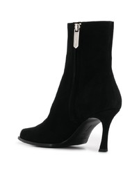 Calvin Klein 205W39nyc Logo Plaque Ankle Boots