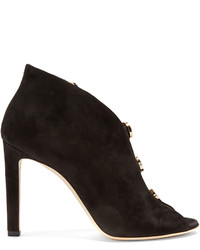 Jimmy Choo Lorna 100mm Suede Ankle Boots