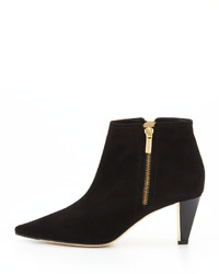 Jimmy Choo Lowry Suede Ankle Boot Black