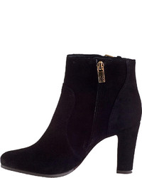 Tory Burch Milan Ankle Boot Black Suede