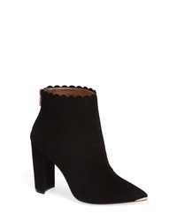 Ted Baker London Ofelia Scalloped Pointy Toe Bootie