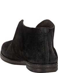 Marsèll Oiled Suede Ankle Boots