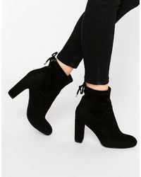 Carvela Pacey Tie Up Heeled Ankle Boots