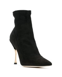Dolce & Gabbana Pointed Ankle Boots