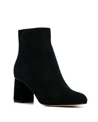 RED Valentino Red Side Zip Ankle Boots