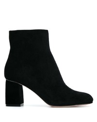 RED Valentino Red Side Zip Ankle Boots