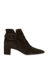 Roger Vivier 45mm Polly Suede Ankle Boots