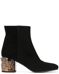 Strategia Sculpted Heel Ankle Boots