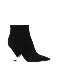 Casadei Sculpted Heel Ankle Boots