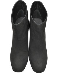 See by Chloe See By Chlo Black Suede And Leather Ankle Boots