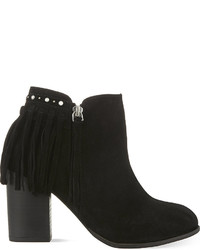 Miss KG Shake Fringed Suede Ankle Boots