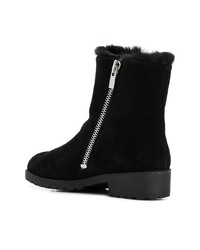 DKNY Shearling Lined Ankle Boots