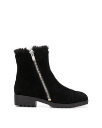 DKNY Shearling Lined Ankle Boots