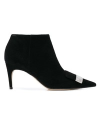Sergio Rossi Sr1 Pointed Toe Ankle Boots