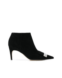 Sergio Rossi Sr1 Pointed Toe Ankle Boots