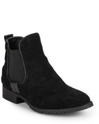 Steve Madden Peyton Quilted Suede Ankle Boots
