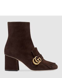Gucci Suede Ankle Boot