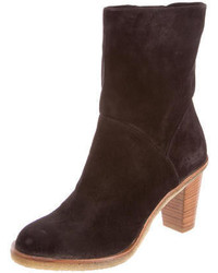 Robert Clergerie Suede Ankle Boots