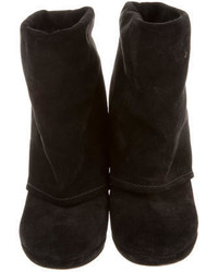 Prada Suede Ankle Boots