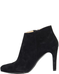 Suede Ankle Boots Black