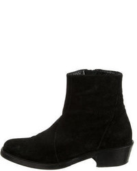 Theyskens' Theory Suede Ankle Boots
