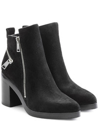 Kenzo Suede Ankle Boots With Block Heel