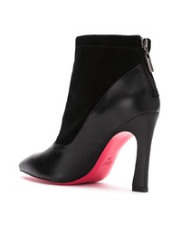 Zeferino Suede Panel Ankle Boots