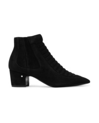 Laurence Dacade Sully Quilted Suede Ankle Boots