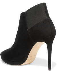 Jimmy Choo Talula Suede Ankle Boots Black