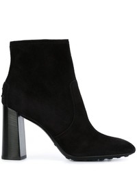 Tod's Detailed Heel Ankle Boots