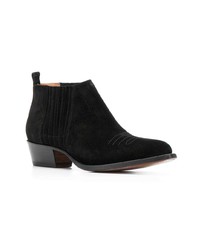 Buttero Tres Western Ankle Boots