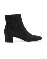Gianvito Rossi Trish 45 Suede Ankle Boots