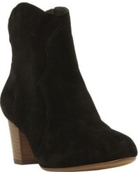 Steve Madden Western Suede Ankle Boots