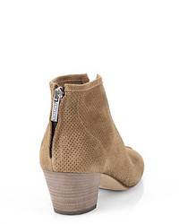 Aquatalia by Marvin K Xcellent Perforated Suede Ankle Boots 375