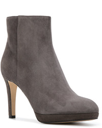 Sergio Rossi Zipped Ankle Boots