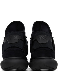 Y-3 Black Qasa High Sneakers
