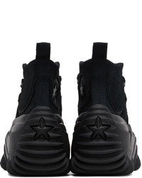 Converse Black Run Star Motion Platform Sneakers