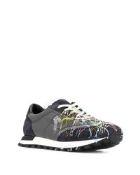 Maison Margiela Paint Splattered Runner Sneakers