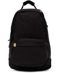 VISVIM Black Cordura Suede 22l Backpack